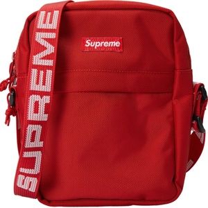 Supreme Red Crossbody bag NWT logo